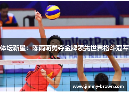 体坛新星：陈雨萌勇夺金牌领先世界格斗冠军